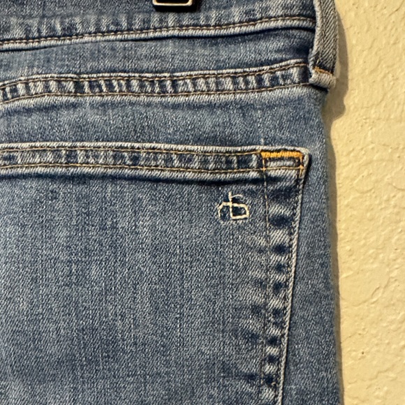 Rag & Bone Dre Capri Light Blue Ankle Jeans - Picture 5 of 11